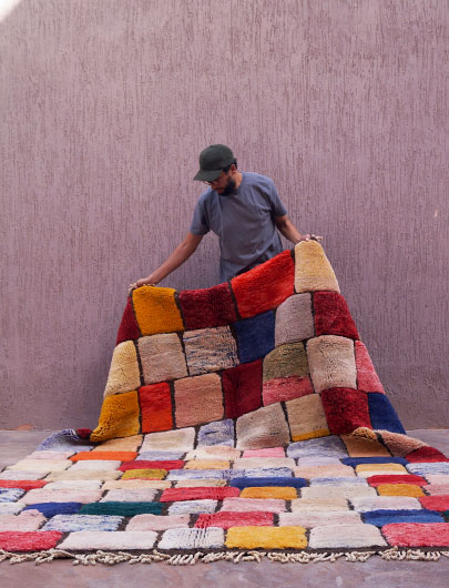 colourful Berber Rug