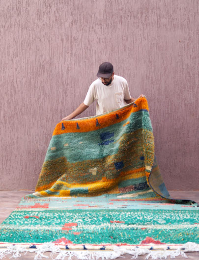 Super soft Taznakht rug