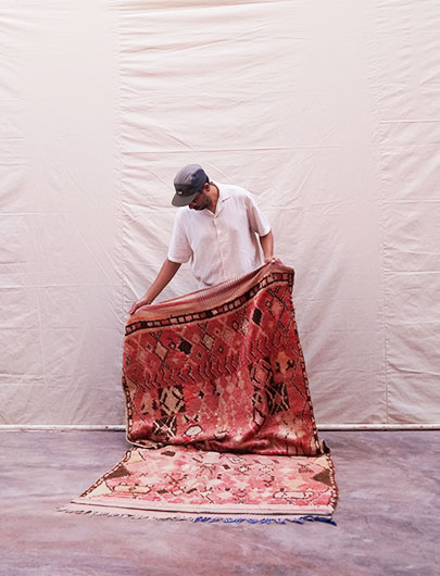 rare moroccan rug