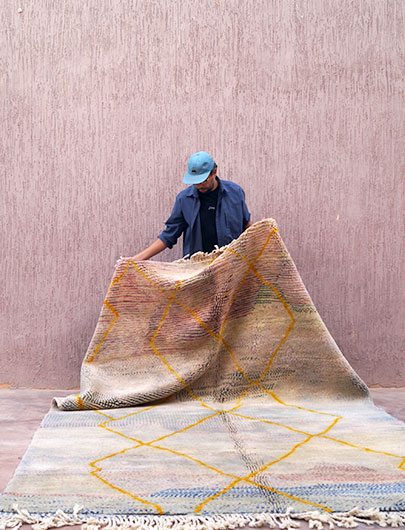 Modern Moroccan Rug