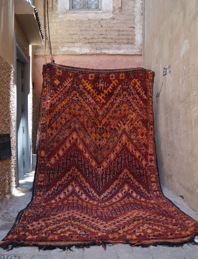 Vintage Rug from Beni M'guild